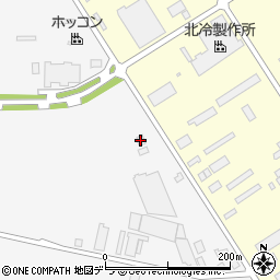 東札幌日通輸送流通支店角山倉庫周辺の地図