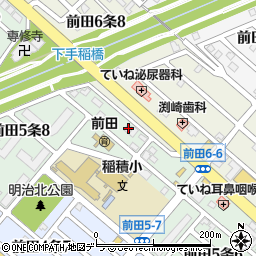 北海道札幌市手稲区前田５条7丁目3-23周辺の地図
