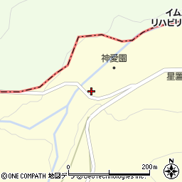 王子木材緑化株式会社　手稲鉱業所周辺の地図