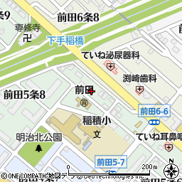北海道札幌市手稲区前田５条7丁目3-5周辺の地図
