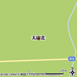 北海道厚岸郡厚岸町太田北周辺の地図