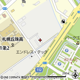 北海道札幌市東区丘珠町592-8周辺の地図