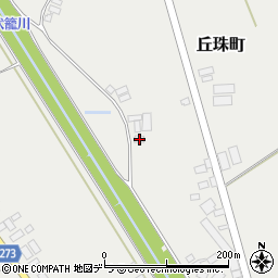 北海道札幌市東区丘珠町689周辺の地図