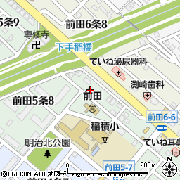 北海道札幌市手稲区前田５条7丁目3-7周辺の地図
