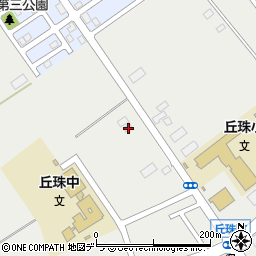 北海道札幌市東区丘珠町673-23周辺の地図