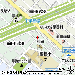 北海道札幌市手稲区前田５条7丁目3周辺の地図