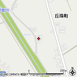 北海道札幌市東区丘珠町688周辺の地図