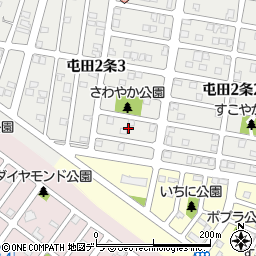 北海道札幌市北区屯田２条3丁目13周辺の地図