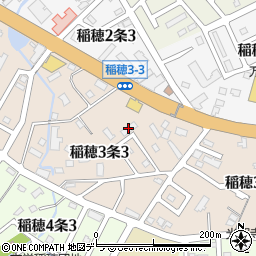 鹿島道路北海道支店周辺の地図