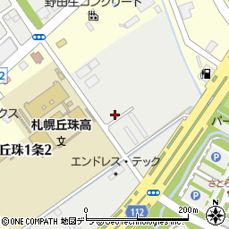 北海道札幌市東区丘珠町592周辺の地図