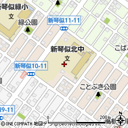 北海道札幌市北区新琴似１０条10丁目周辺の地図