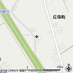 北海道札幌市東区丘珠町688-3周辺の地図