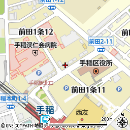 住友生命保険札幌支社手稲分館周辺の地図
