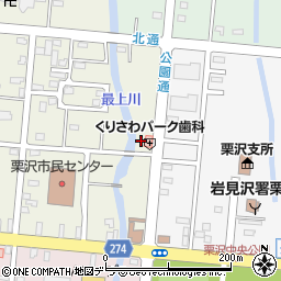 北海道岩見沢市栗沢町北本町175周辺の地図
