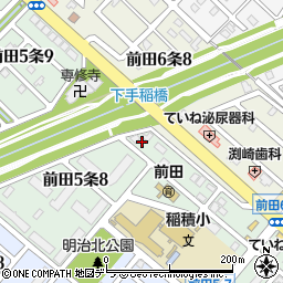 北海道札幌市手稲区前田５条7丁目3-11周辺の地図