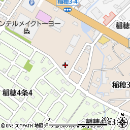 ツクイ札幌稲穂周辺の地図