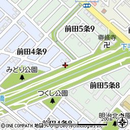 北海道札幌市手稲区前田４条9丁目11周辺の地図