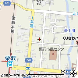 北海道岩見沢市栗沢町北本町97周辺の地図