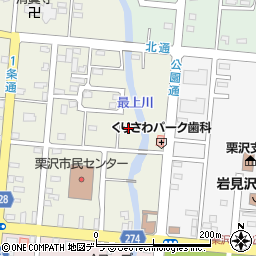 北海道岩見沢市栗沢町北本町164-7周辺の地図