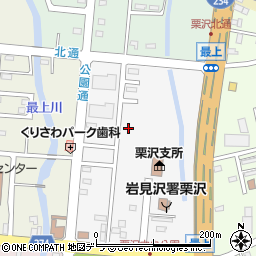 北海道岩見沢市栗沢町東本町22周辺の地図