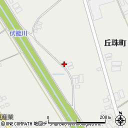 北海道札幌市東区丘珠町690周辺の地図