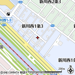マルシン産業　新川重量倉庫周辺の地図