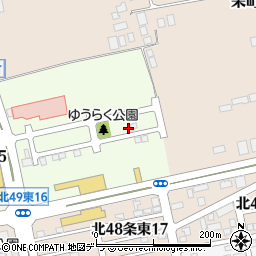 北海道札幌市東区北４９条東17丁目周辺の地図