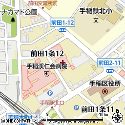 セイコーマート手稲渓仁会３階店周辺の地図