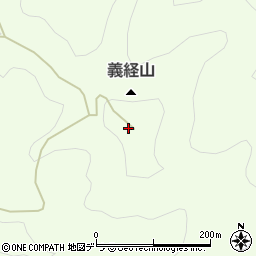 義経山周辺の地図