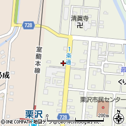 北海道岩見沢市栗沢町北本町27周辺の地図
