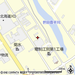 北海道江別市工栄町16周辺の地図