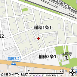 ホーザイ札幌営業所周辺の地図
