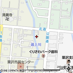 北海道岩見沢市栗沢町北本町211-3周辺の地図