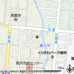 北海道岩見沢市栗沢町北本町162-16周辺の地図