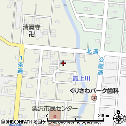 北海道岩見沢市栗沢町北本町162-15周辺の地図