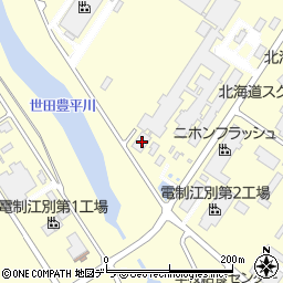 北海道江別市工栄町11-9周辺の地図