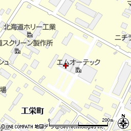 北海道江別市工栄町6周辺の地図