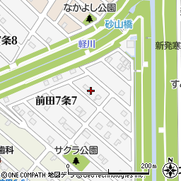 北海道札幌市手稲区前田７条7丁目3周辺の地図