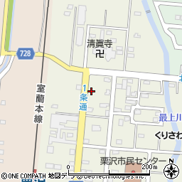 北海道岩見沢市栗沢町北本町83周辺の地図