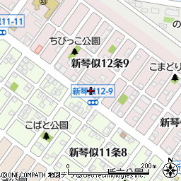 有限会社ドアシステム札幌周辺の地図