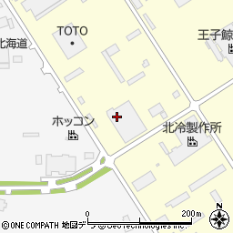エア・ウォーター物流株式会社　札幌環境営業所周辺の地図