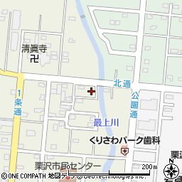北海道岩見沢市栗沢町北本町162-3周辺の地図