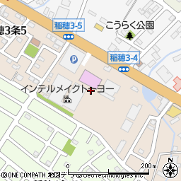 北海道札幌市手稲区稲穂３条周辺の地図