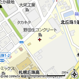 北海道札幌市東区北丘珠１条3丁目周辺の地図