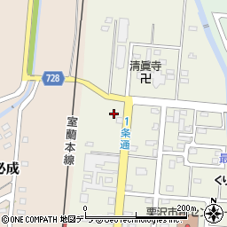 北海道岩見沢市栗沢町北本町34周辺の地図