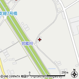 北海道札幌市東区丘珠町694-16周辺の地図