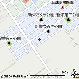 北海道札幌市東区北丘珠３条1丁目14周辺の地図