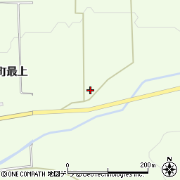 北海道岩見沢市栗沢町最上41周辺の地図