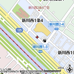 北海道札幌市北区新川西１条4丁目1周辺の地図