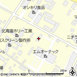 北海道江別市工栄町6-5周辺の地図